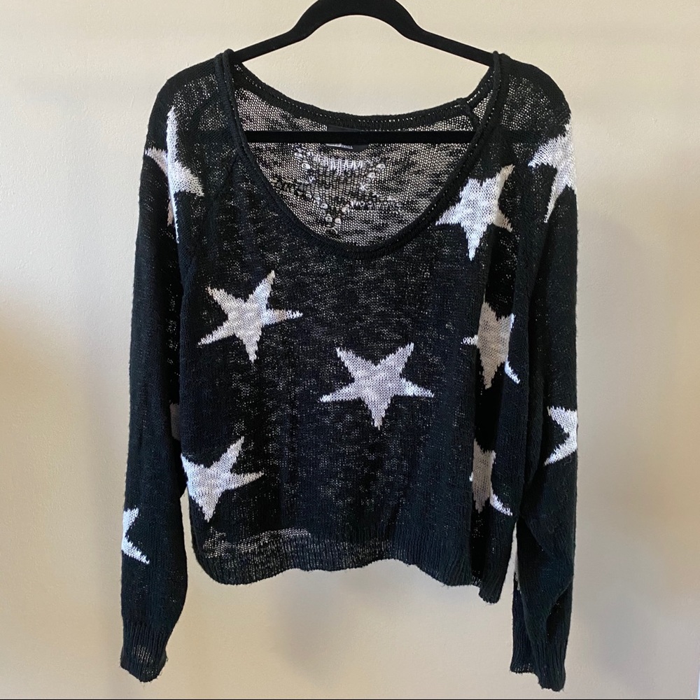 Vici Off the shoulder knit sweater